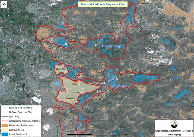 Kfar Ad Dik and Deir Ballut in Salfit Governorate receive New Land confiscation Order