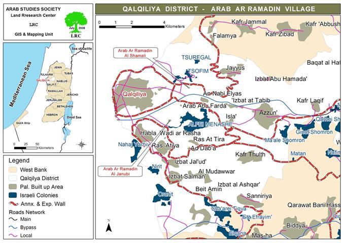 The Occupation continue warning habitat constructions in Al Ramadien Al Shamali and Al Ramadien Al Janoubi