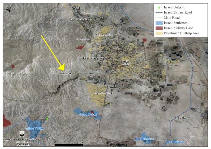 The Israeli Ministry of Environmental Protection Agency took the leading Role manipulating Palestinians’ Lives