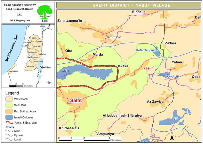 Confiscation of Lands Surrounding the Colony of Kfar Tappuh