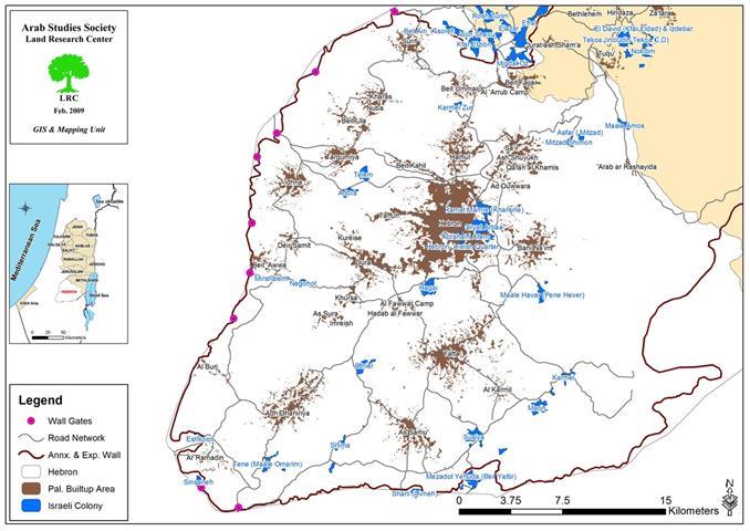 The Isolation Wall, an Advanced Method to  Confiscate Palestinian Lands