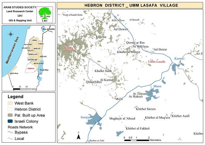 The Expansion of the Colony of Karmeil at the Expense of Palestinian Lands and Homes