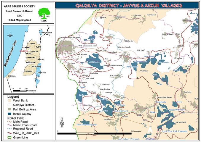 Re-Routing of the Israeli Isolation Wall in Jayyous Village
