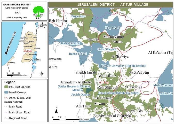 الاحتلال يخطر أهالي حي السهل بهدم مساكنهم في حي الطور