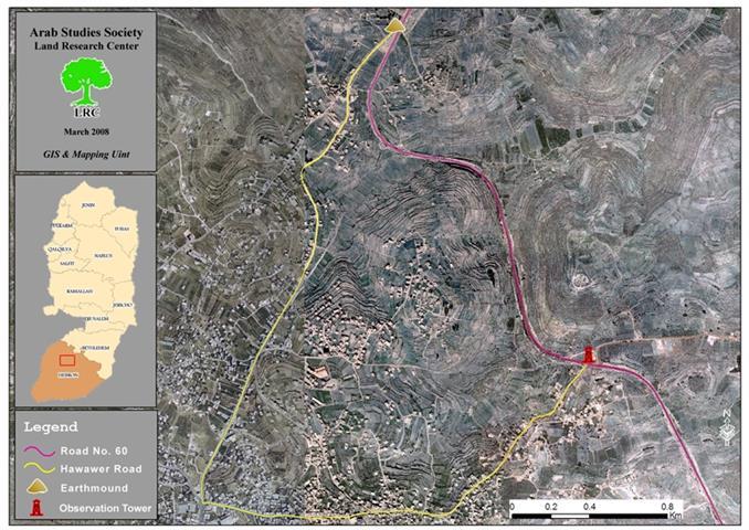 After ten years of suffering, the Israeli Occupation Authorities re-open Halhul’s town northern entrance
