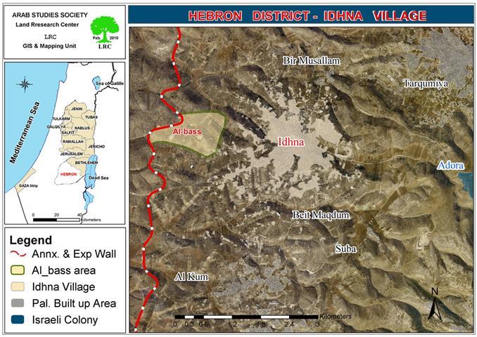 The Israeli Occupation bulldozers level a number of water reservoirs and storages