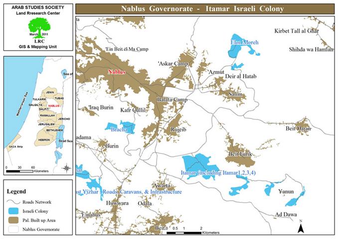 اقتلاع وسرقة عشرات أشجار الزيتون في قريتي عورتا وبيت دجن