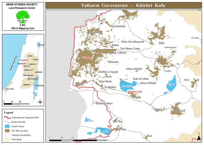 5 Eviction Orders in Khirbit Kafa – TulKarm