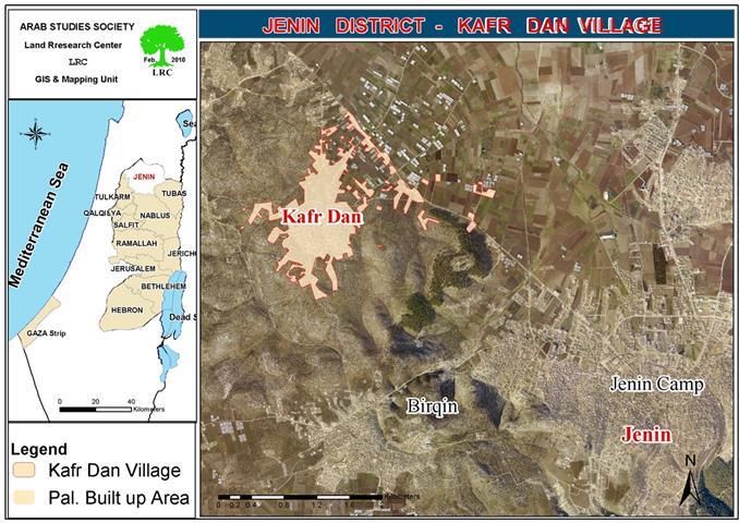 The Demolition of 8 Artesian Wells and a Green House in the Village of Kufr Dan in Jenin Governorate