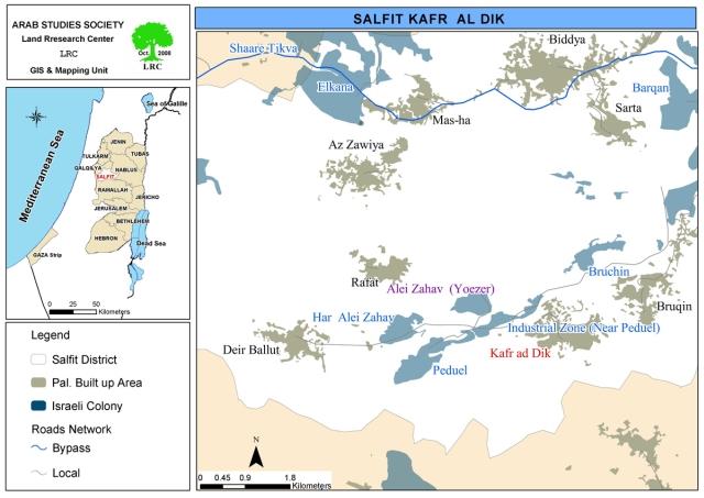 Expansions in Eli Zahav and Bedouil Colonies in Kafr ad Dik