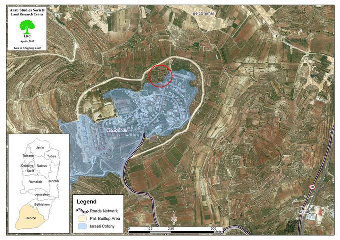 Karmi Zur Colonists Plow Palestinian Lands