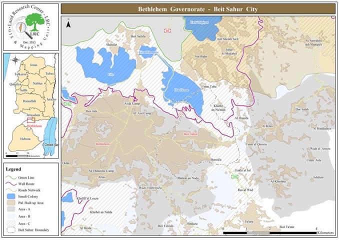 أعمال توسعة جارية في مستعمرة جبل أبو غنيم  ” هارحوما ” في بيت ساحور