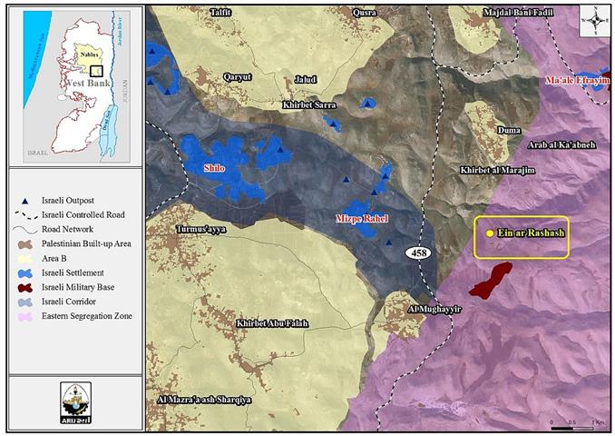 Israeli to evacuate an entire Palestinian community in area “C” to make way for a military base