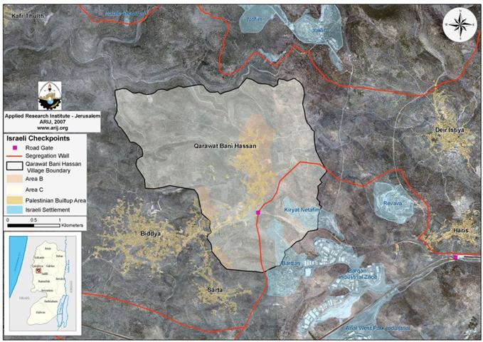 New House Demolitions Threats in Qarawat Bani Hassan village