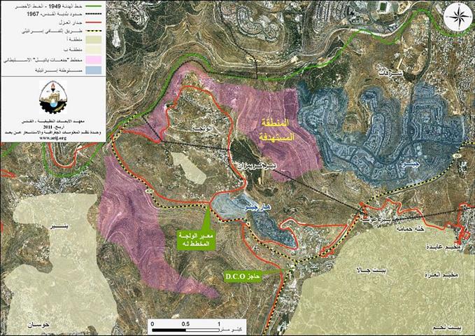المزيد من المخططات الاستيطانية على أراضي محافظة بيت لحم  ” مخطط استيطاني جديد لبناء 1400 وحدة استيطانية تابعة لمستوطنة جيلو”
