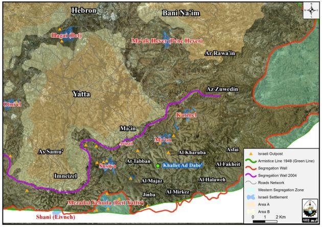 In light of Obama’s visit, Israel targets Khallet Athaba in southern Hebron Hills with demolition noticies