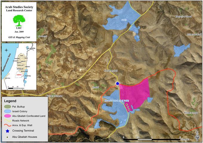 For the eighth time, the occupation demolishes a tent and a barn in Yatta area of Laseifer