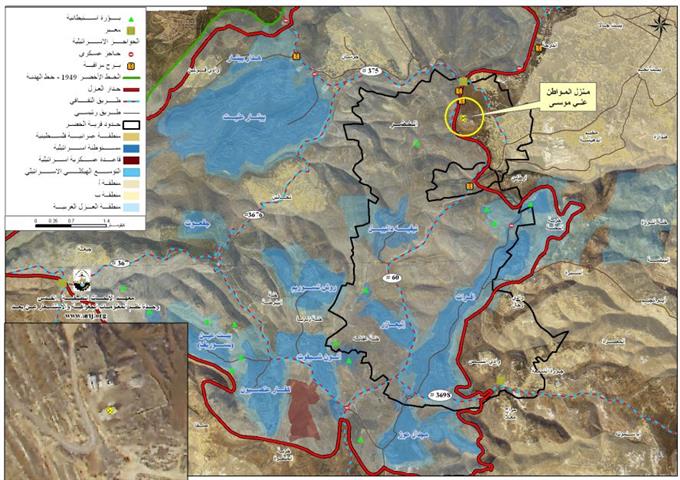 جرافات الاحتلال الاسرائيلي تستهدف عدد من المنازل و المنشأت الفلسطينية في محافظتي بيت لحم و سلفيت