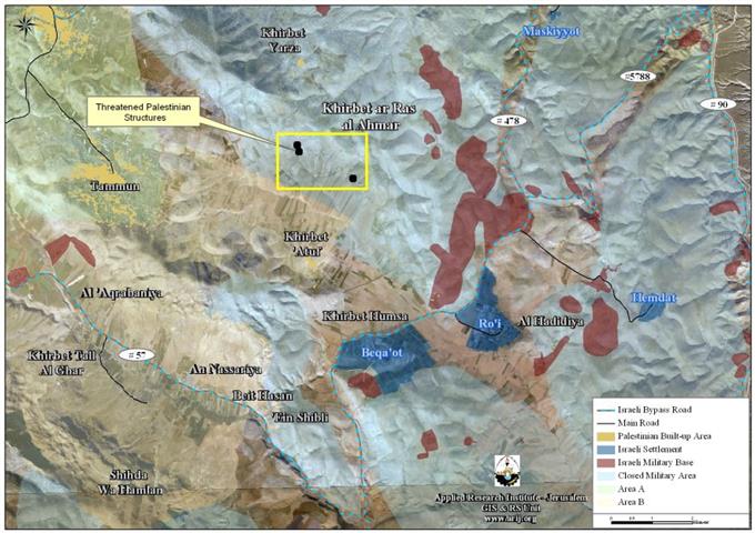 A New Series of Israeli Demolition Orders in the Northern Parts of the West Bank