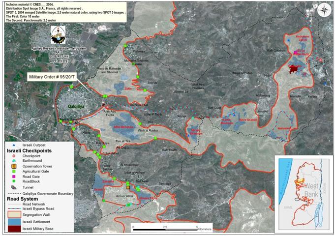 Israel Expands an Army Military Base East of Qalqilyah City