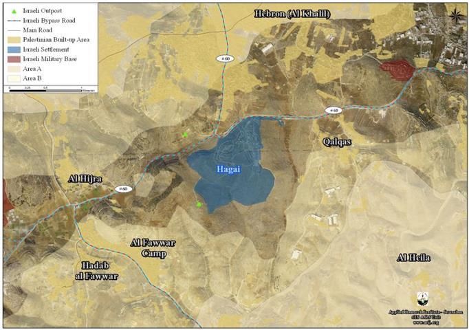 New Colonial Neighborhood in the Illegal Israeli Settlement of Beit Hagai