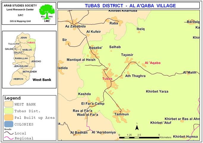 The Israeli Occupation Issues Stop-Work Orders in Al ‘Aqaba village