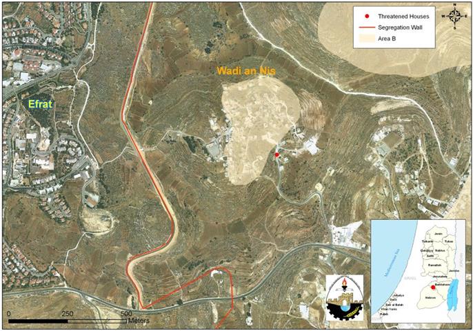 “Flagrant Violation against basic Human Rights”  Six new halt-of-construction orders in Wadi An Nis Village