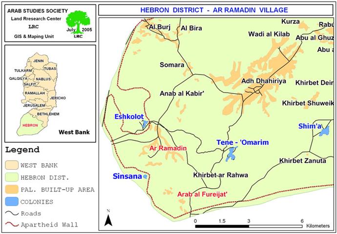 Ar Ramadin and Arab Al Fureijat Bedouins are facing another dispossession, eviction and refugee onslaught by the Wall