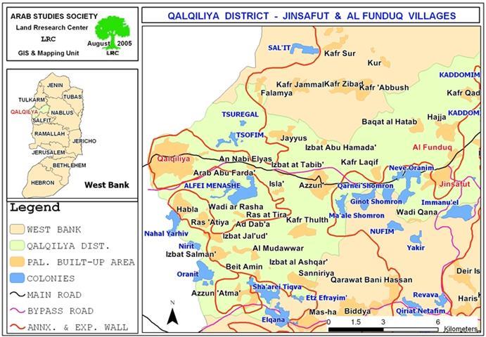 Israeli Stop Work Orders Distributed in the Villages of Al Funduq and Jinsafut