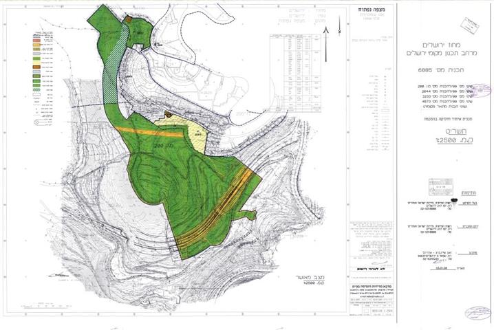 Israel advances plan for turning a green space into a new settlement neighborhood in Jerusalem