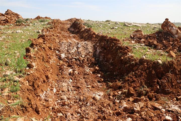 Land Leveling in Kisan Village South of Bethlehem Governorate