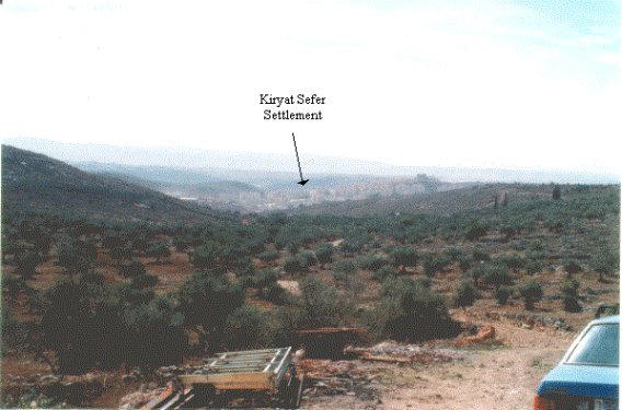 The Expansion of Kiryat Sefer Settlement on the Land of Dier