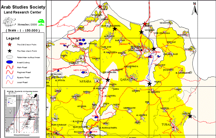 Israeli Occupation Forces Imposes the Separation Plan on Jenin