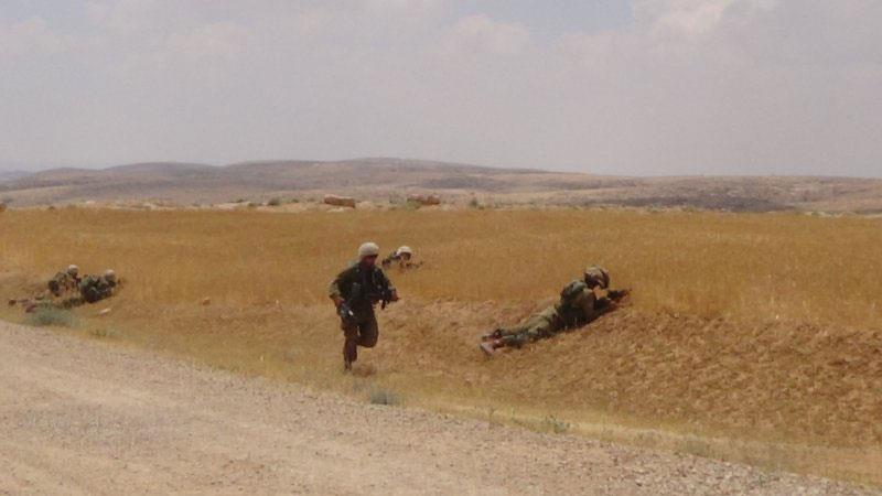 مداهمة مدرسة جنبة وتخرب مزروعات المواطنين في مسافر يطا