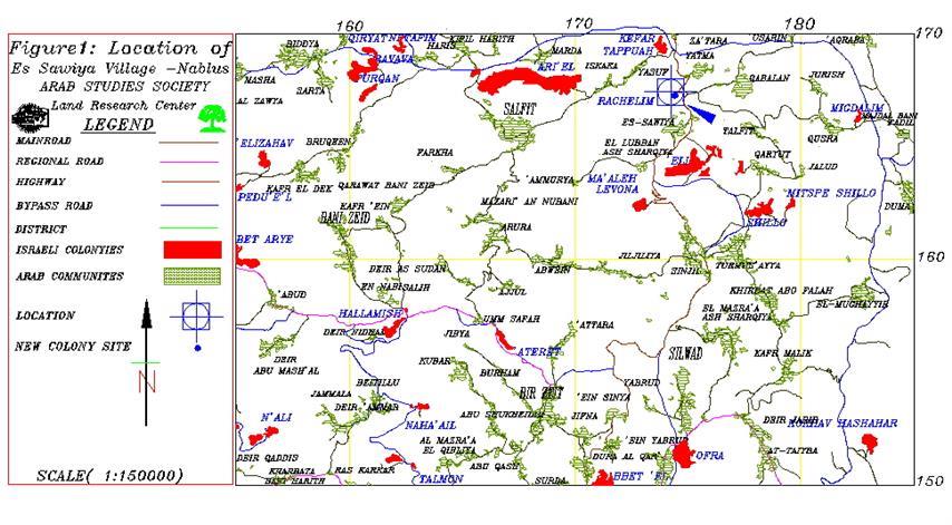 Military Camp Turned to a settlement in Nablus
