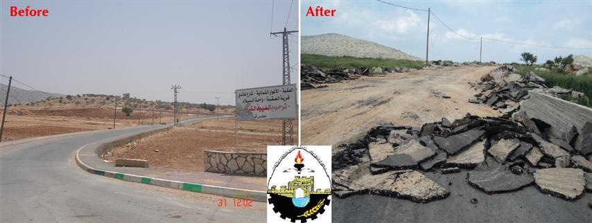 The Israeli Army tornado the northern parts of the Jordan Valley with demolishing