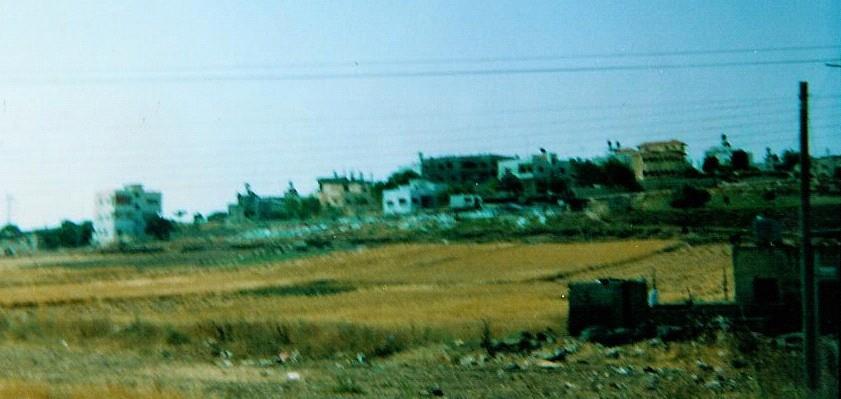 The Segregation Wall hits more Palestinian lands in Qalqilyia district