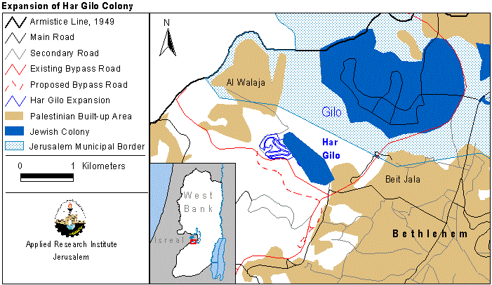 Expansion of Har Gilo settlement