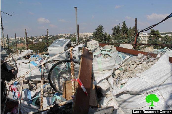 في تقريره الشهري حول القدس المحتلة, تشرين الأول شهد تصعيداً خطيراً على البناء المقدسي والمسجد الأقصى