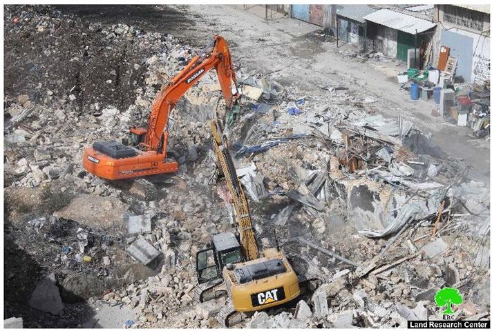 The monthly report on Israeli Violations in Occupied Jerusalem during April 2015