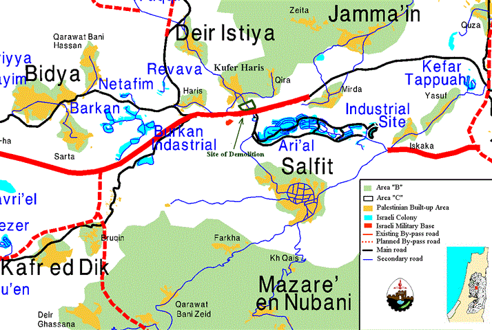 Israeli Army Demolishes Two Palestinian Houses at the end of 1998 !