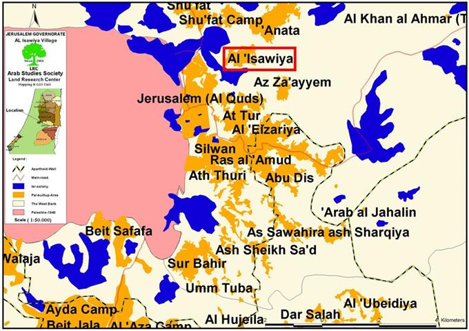 The new Jerusalem Master Plan grabs 250 dunums of ‘Issawiya village lands
