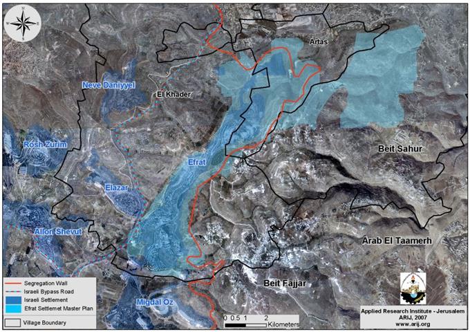 An Israeli Plan to establish a new colonial Outpost in Bethlehem Governorate