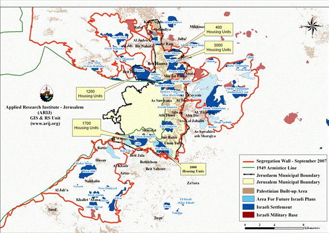 The Israeli Municipality of Jerusalem issues tenders for new housing units in Israeli settlements inside the city