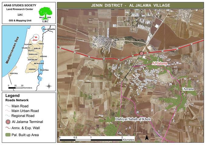 Israeli Occupation Forces Plan to enlarge Al Jalama Checkpoint