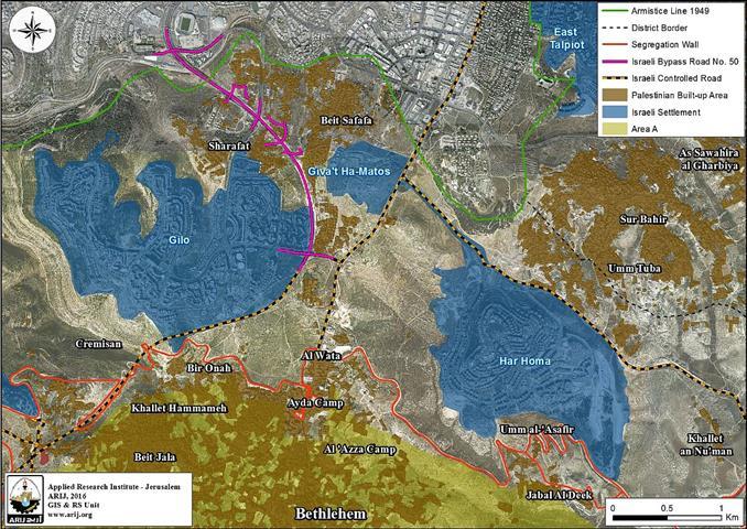 Israel inaugurates the third phase of bypass road No. 50 in occupied East Jerusalem