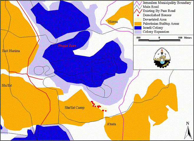 Sharon’s Demolition Campaign in Shu’fat camp
