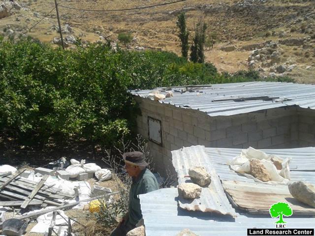 الاحتلال الاسرائيلي يهدم محطة لتوليد الطاقة الشمسية في خربة الدوا في محافظة نابلس