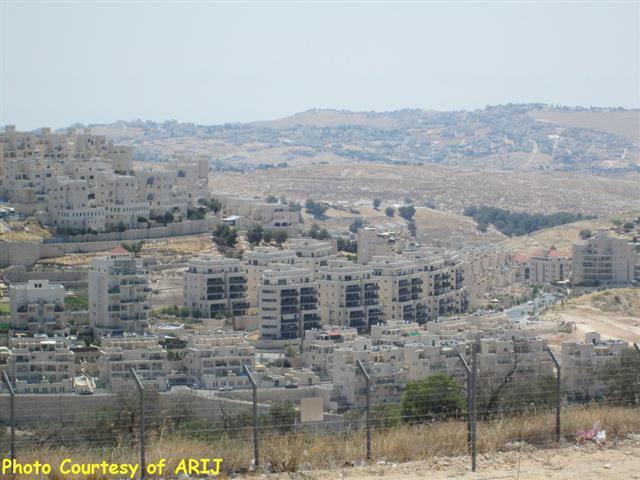The Ever-expanding Har Homa settlement blocks the expansion of the Palestinian contiguity in Bethlehem area