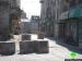 The Israeli occupation forces a closure on the Al-Shuhada street in Hebron